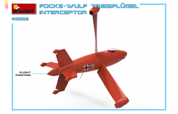 Сборная модель Истребитель Focke-Wulf Triebflügel