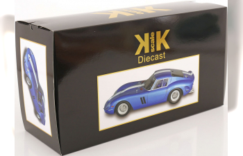 FERRARI 250 GTO (1962), blue metallic/white