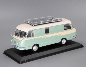 Mikafa Reisemobil, green/beige