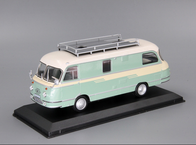 Mikafa Reisemobil, green/beige