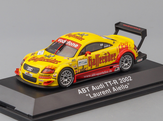 ABT AUDI TT-R "Laurent Aiello" #3 (2002), yellow / red