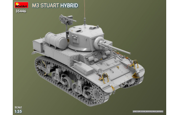 Сборная модель M3 Stuart Hybrid Military 1945