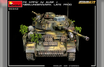 Сборная модель Немецкий танк Pz.Kpfw.IV Ausf. J Nibelunge