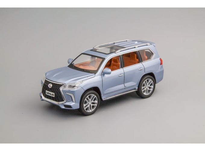 LEXUS LX570 (2021), голубой металлик