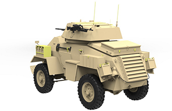 Сборная модель Humber Armored Car MK.III