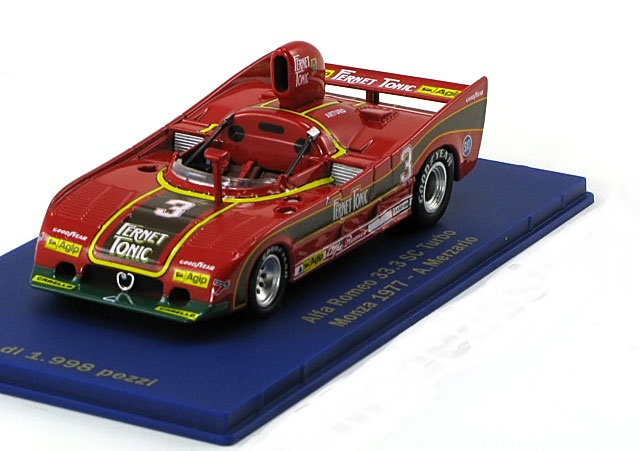 ALFA ROMEO 33.3 SC Turbo No 3  Monza, Merzario (1977)