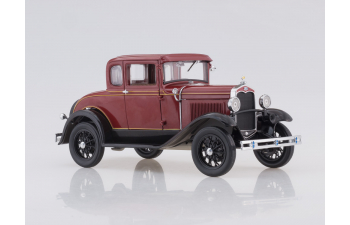 FORD Model A Coupe (1931), rubelite red