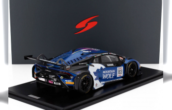 LAMBORGHINI Huracan Gt3 Evo2 5.2l V10 Team Grt Grasser Racing №163 Pole Position 24h Spa (2024) Franck Perera - Marco Mapelli - Jordan Pepper, Blue White