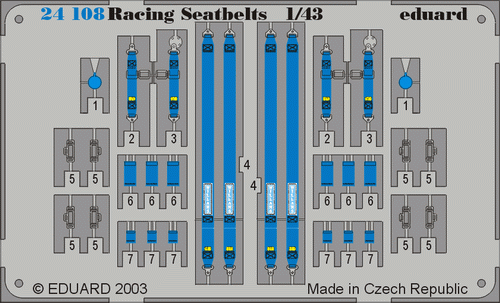 Фототравление для Willans 4 points Blue