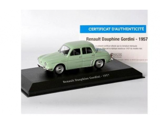 RENAULT Dauphine Gordini (1957), light green