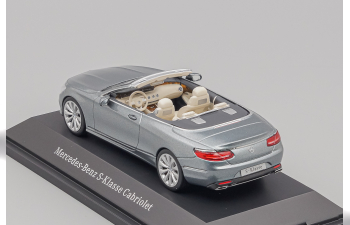 MERCEDES-BENZ S-Class Cabriolet A217 (2016), grey selenit
