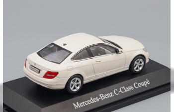 MERCEDES-BENZ C-Class Coupe C204 (2011), white diamond