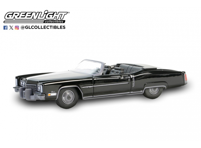 CADILLAC Eldorado Fleetwood Convertible (1972), Black