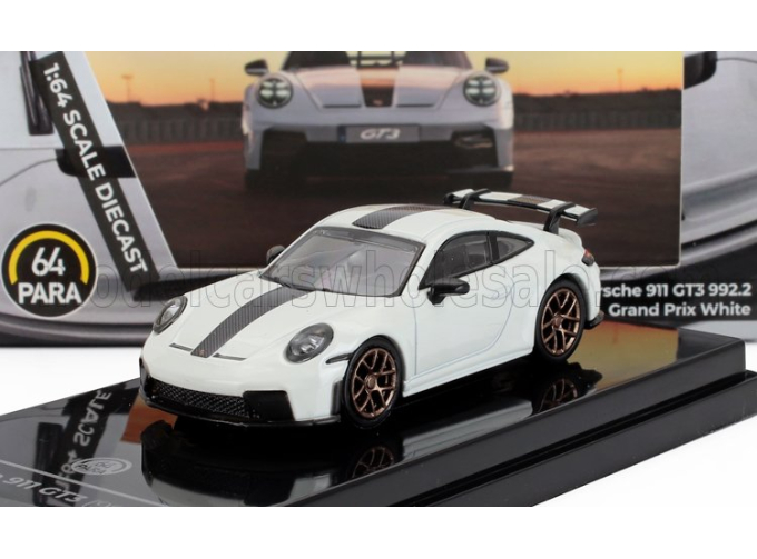 PORSCHE 911 992-2 Gt3 Coupe Lhd (2024), White Black