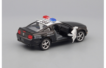 FORD Mustang GT Police (2006), black / white