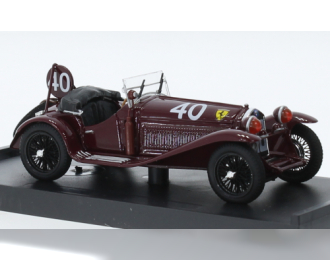 Alfa Romeo 8C 2300 №40 Scuderia Ferrari 24h Spa (1932) P.Taruffi-	G.D Ippolito, dark red