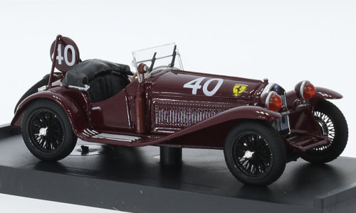Alfa Romeo 8C 2300 №40 Scuderia Ferrari 24h Spa (1932) P.Taruffi-	G.D Ippolito, dark red