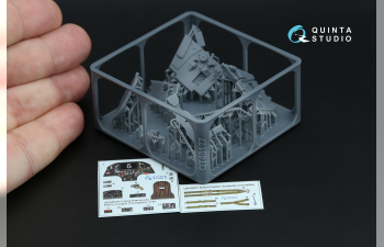 3D Декаль интерьера кабины Пилота Fairey Barracuda (Trumpeter) (с 3D-печатными деталями)