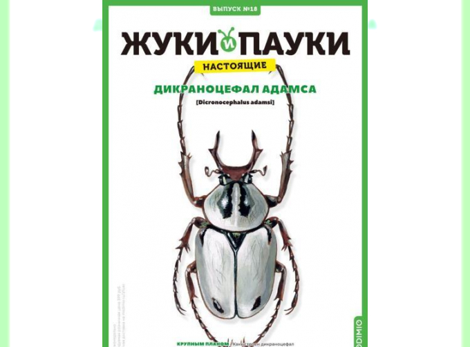 Выпуск №18: Жуки и пауки, Дикраноцефал Адамса Дикраноцефал Адамса