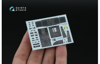 3D Декаль интерьера кабины МН-60S Knighthawk (Kitty Hawk)