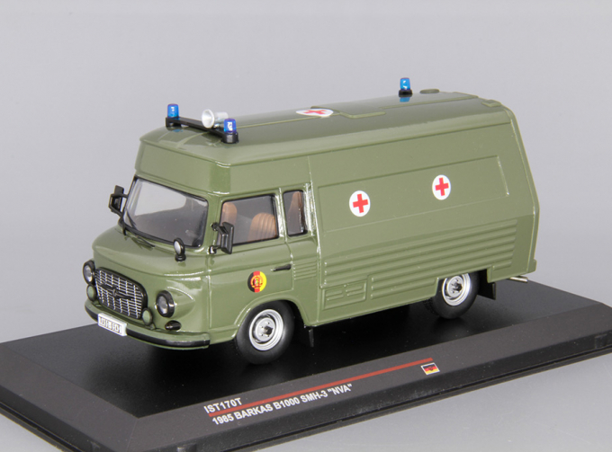 BARKAS B1000 SMH-3 "Military Ambulance" (1985), green