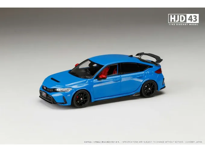 HONDA Civic Type R (FL5) with Genuine Optional Parts, racing blue pearl
