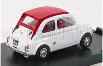 FIAT 500 595ss Abarth 1964, White Red