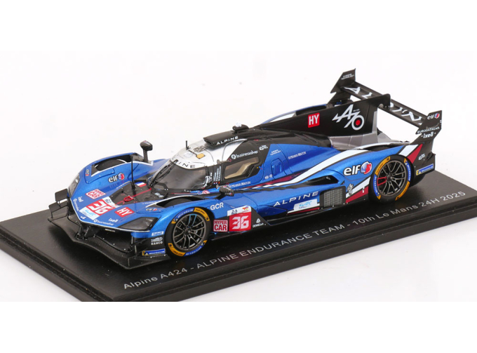 ALPINE A424 №36 24h LeMans Mick Schumacher, Frédéric Makowiecki, Jules Gounon (2025)