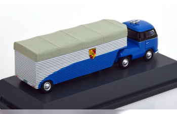 VOLKSWAGEN T1 Renntransporter Porsche Continental Motorsports, blue black silver