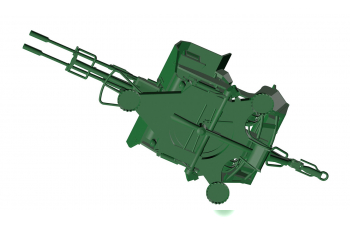 Сборная модель ЗУ-23-2М вариант для установки в кузов