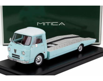 ALFA ROMEO A12 (f12) Carro Attrezzi Prima Serie (1967) - Tow Truck - Abschleppwagen - Depanneuse, Light Blue White