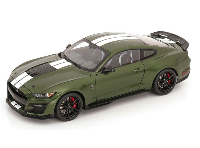 FORD Mustang Shelby GT 500, green white