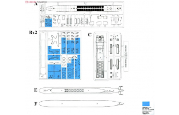 Сборная модель U.S.S. FLORIDA SSGN-728