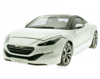 PEUGEOT RCZ 2013, белый/черный матовый