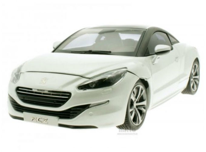 PEUGEOT RCZ 2013, белый/черный матовый