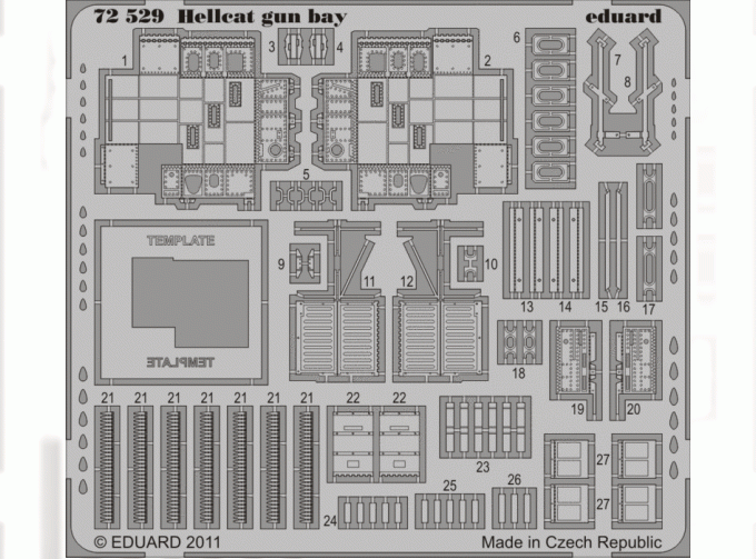 Фототравление для Hellcat gun bay