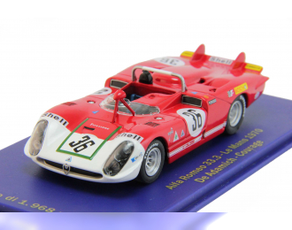 ALFA ROMEO 33.3 - Le Mans De Adamich - Courage (1970), red