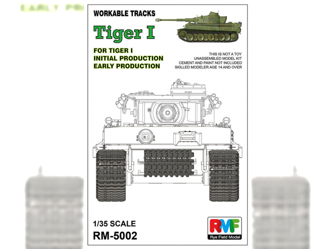 Сборная модель Workable Tracks For TIGER I