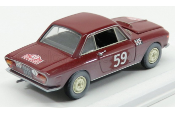 LANCIA Fulvia Coupe 1200hf N59 Rally Montecarlo (1966) Cella - Lombardi, Red