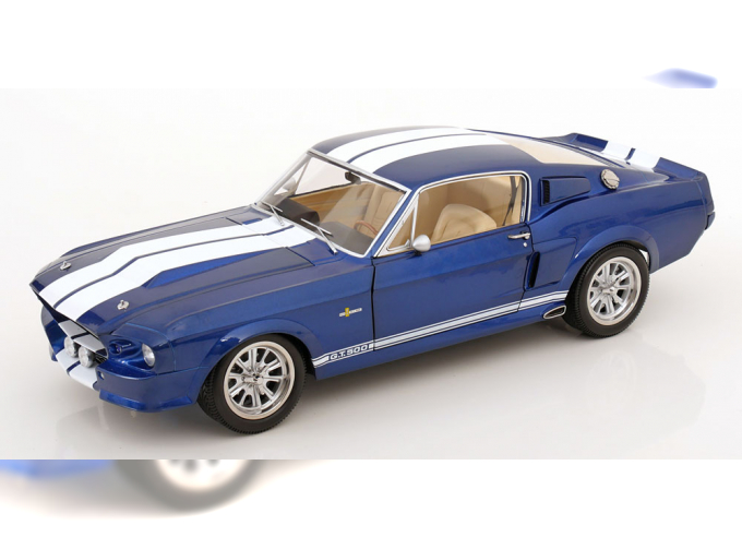 FORD Mustang Shelby GT500 (1967), blue metallic/white