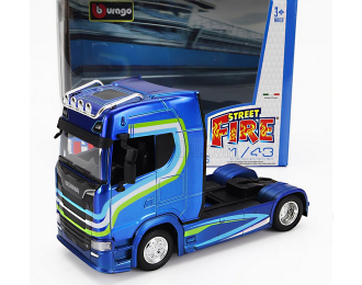 SCANIA S770 V8 TRACTOR TRUCK 2-ASSI (2021), blue