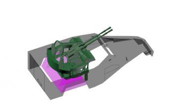 Набор для конверсии Зенитная самоходная установка БТР-40А с ЗТПУ-2 (доработка БТР-40 (№ 121) из Журнальной серии Автолегенды СССР)