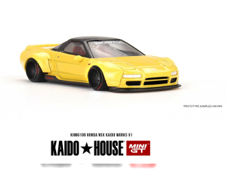 HONDA NSX "Kaido WORKS" V1, yellow