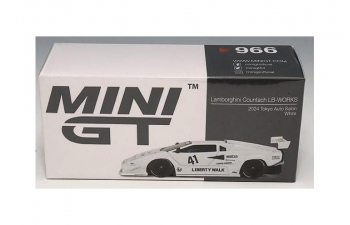 LAMBORGHINI Countach LB-Works №41 Tokyo Auto Salon (2024), white