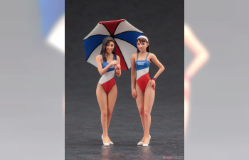 Сборная модель Набор фигур 90's PADDOCK GIRLS FIGURE (2 фигуры)