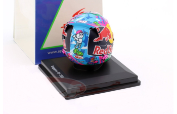 MINI HELMET Racing Bulls VCARB 02 Singapore GP Formula 1 Liam Lawson (2025)