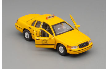 FORD Crown Victoria Taxi New York (1999) - Damage Card Box, Yellow