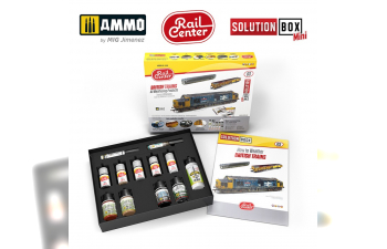 AMMO RAIL CENTER SOLUTION BOX MINI #03 – British Trains. All Weathering Products