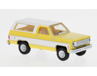 CHEVROLET K5 Blazer (1975), yellow/white