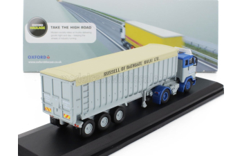 VOLVO F88, Russell Transport (1969), grey/blue